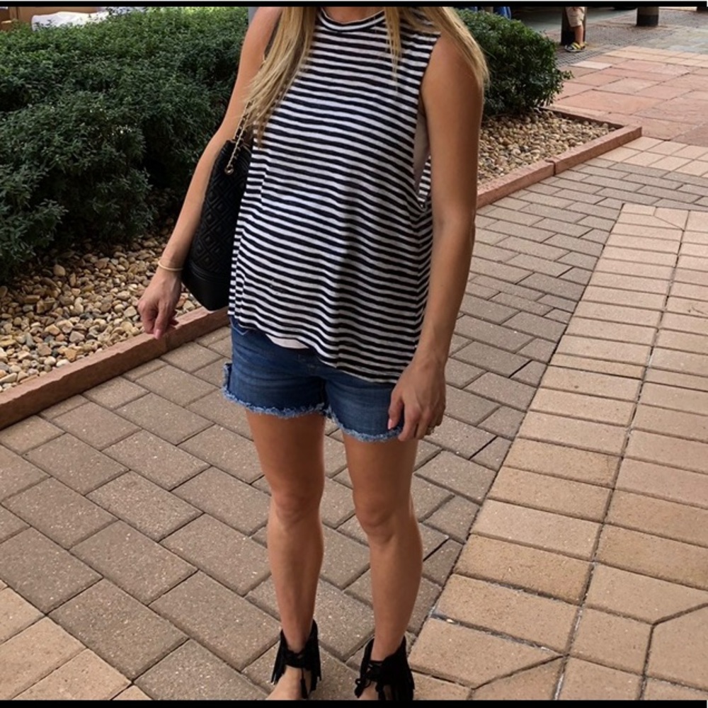 Jessica Simpson Maternity Jean Shorts, super stretchy and comfortable